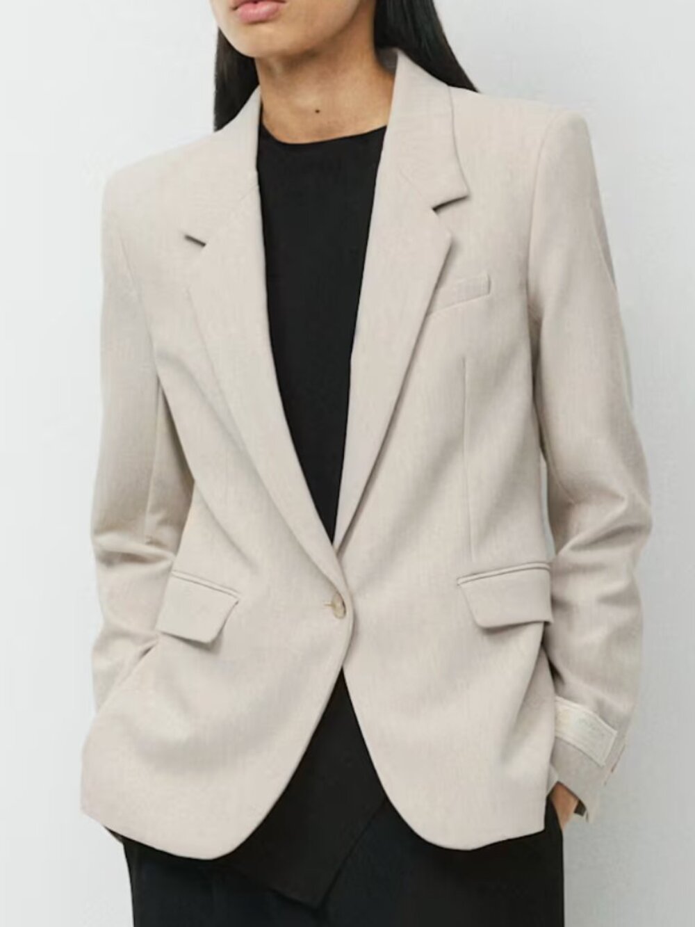 Aritzia Producer Blazer - Eversential™/Softly structured classic-fit single-brea